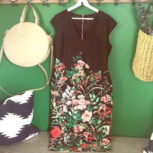 Beautiful Black and floral dress